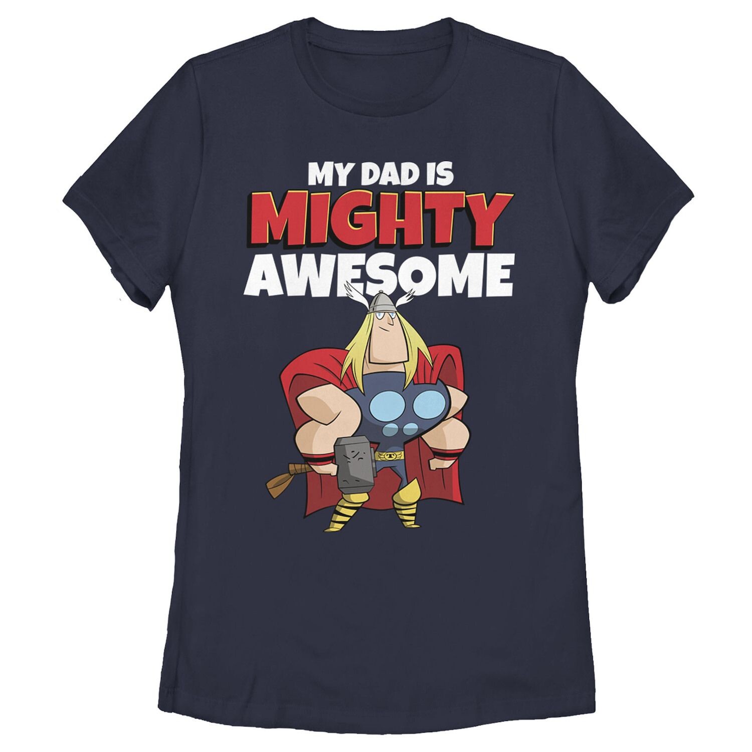 Футболка для юниоров Marvel Thor с надписью «My Dad Is Mighty Awesome» Licensed Character
Футболка для юниоров Marvel Thor с надписью «My Dad Is Mighty Awesome» Licensed Character