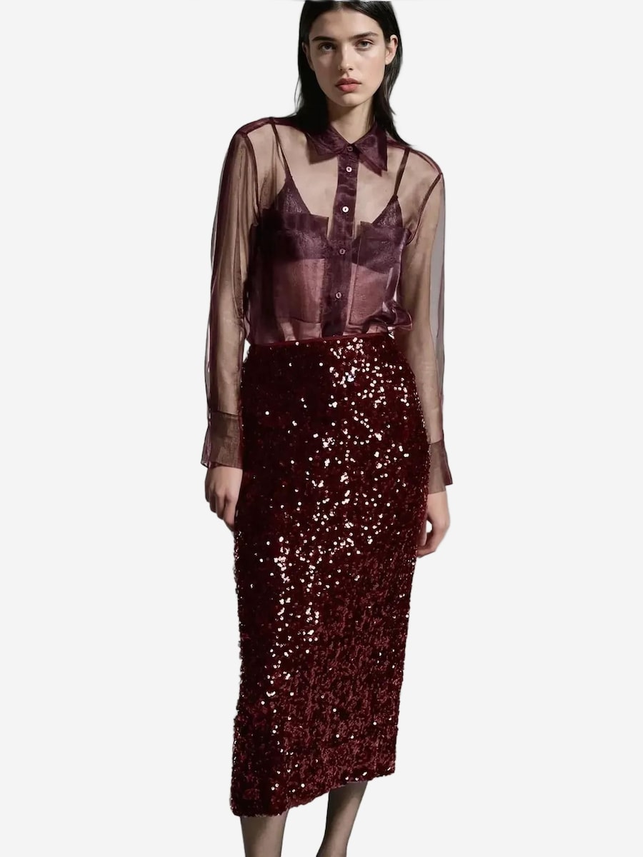 Юбка Hiccup, бургундия
Юбка Hiccup, бургундия