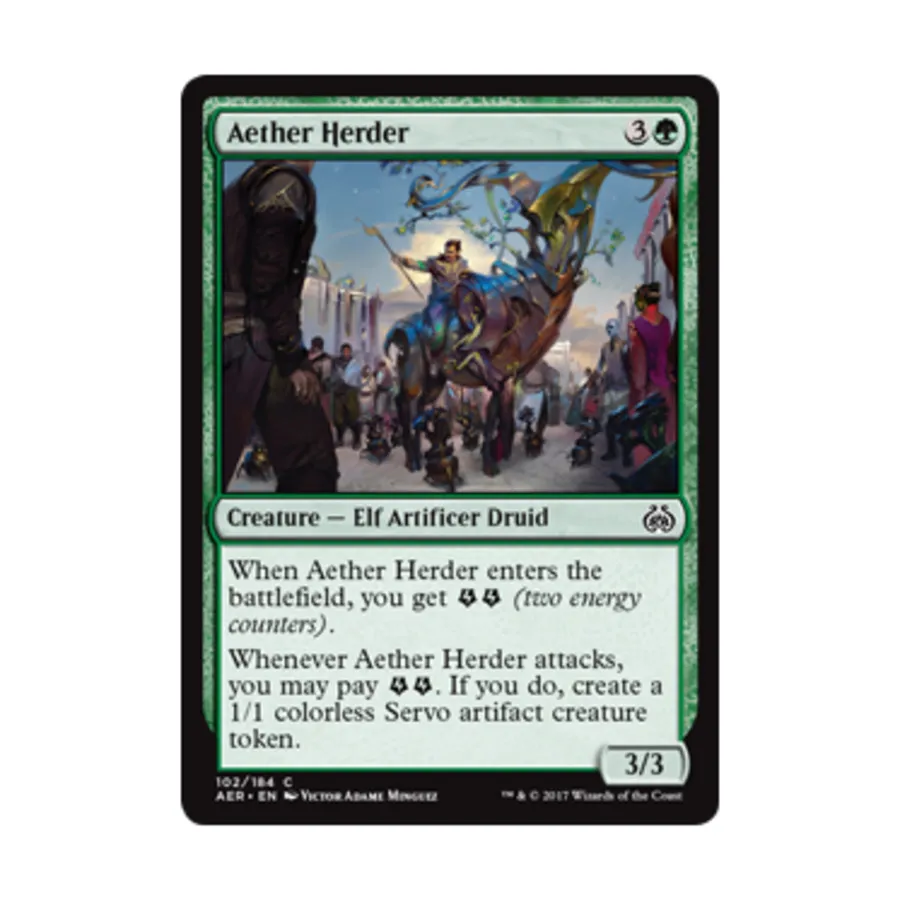 CCG Эфир Гердер (С) (Фольга), MTG - Aether Revolt
CCG Эфир Гердер (С) (Фольга), MTG - Aether Revolt