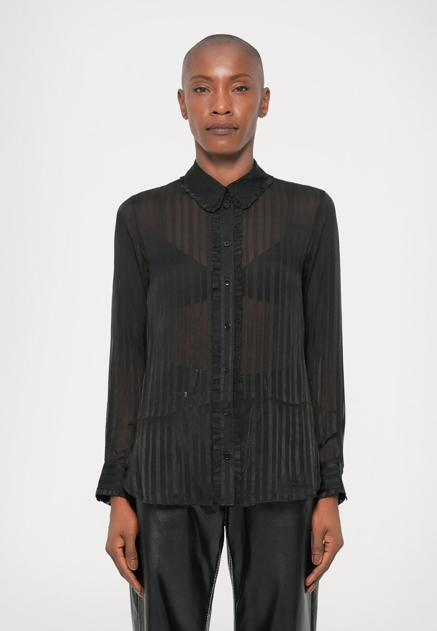 Блуза The Kooples Button-down blouse, Black
Блуза The Kooples Button-down blouse, Black