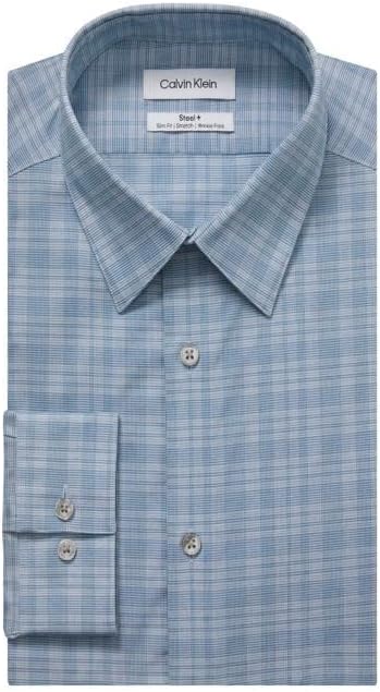 Мужская рубашка Calvin Klein, не требующая глажки, эластичная, приталенная, в клетку, Deep Lake
Мужская рубашка Calvin Klein, не требующая глажки, эластичная, приталенная, в клетку, Deep Lake