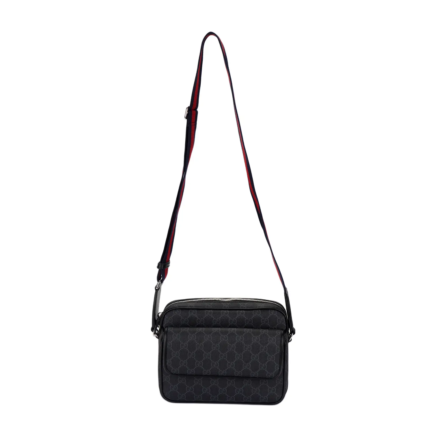 Gucci Сумка через плечо GG Supreme Canvas с кожаной отделкой, модель Trumpets, мужская, черная
Gucci Сумка через плечо GG Supreme Canvas с кожаной отделкой, модель Trumpets, мужская, черная