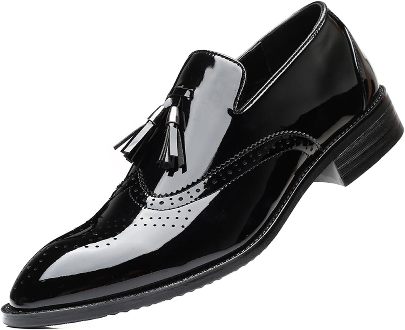 Мужские туфли KYOESCAI, классические лоферы, оксфорды для вечеринок, свадеб, деловых мероприятий, дерби, формальные туфли к смокингу с кисточками, черный
Мужские туфли KYOESCAI, классические лоферы, оксфорды для вечеринок, свадеб, деловых мероприятий, дерби, формальные туфли к смокингу с кисточками, черный