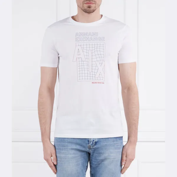 Облегающая футболка Armani Exchange, белый
Облегающая футболка Armani Exchange, белый
