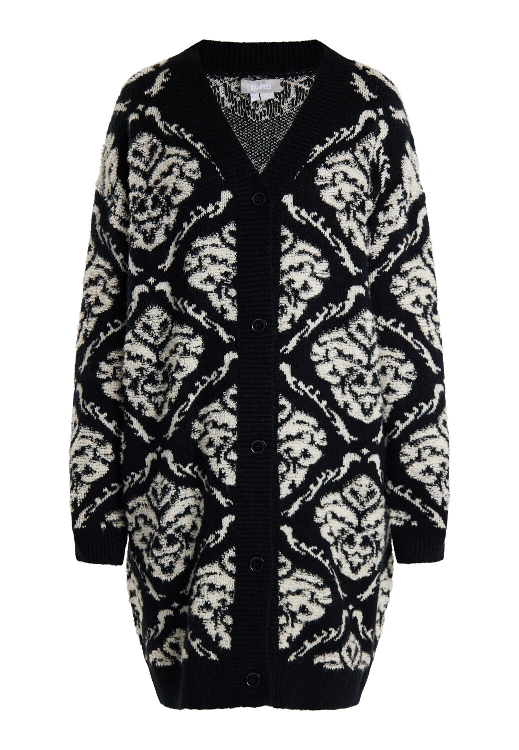 Толстовка Usha Cardigan, черный
Толстовка Usha Cardigan, черный