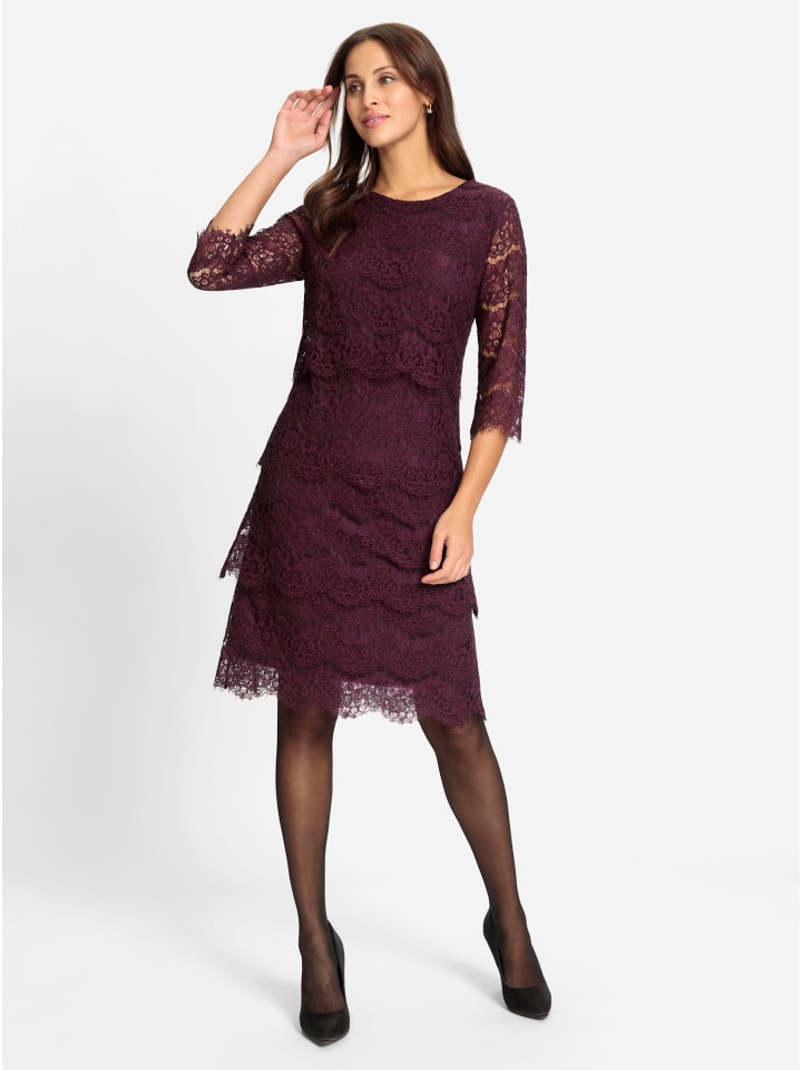 WITT WEIDEN Кружевное платье бордового цвета
WITT WEIDEN Кружевное платье бордового цвета