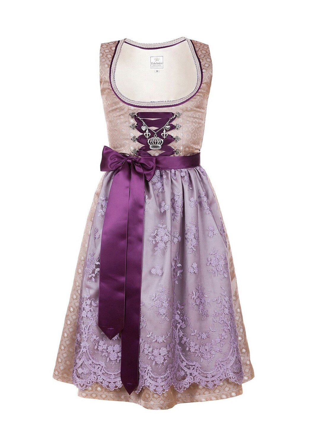 Дирндль миди из парчи, 2 шт EDELNICE, золото
Дирндль миди из парчи, 2 шт EDELNICE, золото