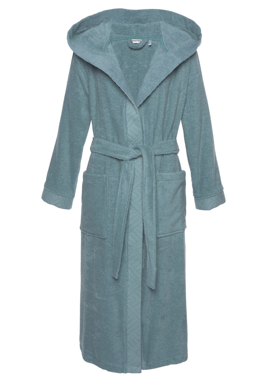 Длинный халат andas, пастельный синий
Длинный халат andas, пастельный синий
