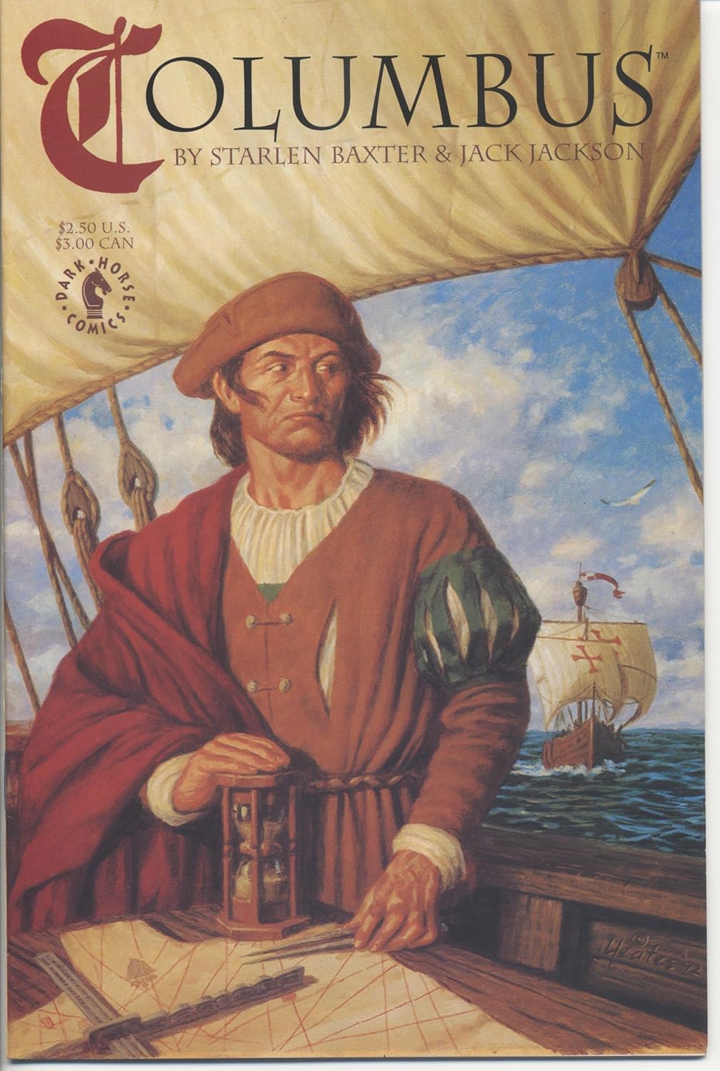 Columbus #1 September 1992 (Dark Horse)
Columbus #1 September 1992 (Dark Horse)