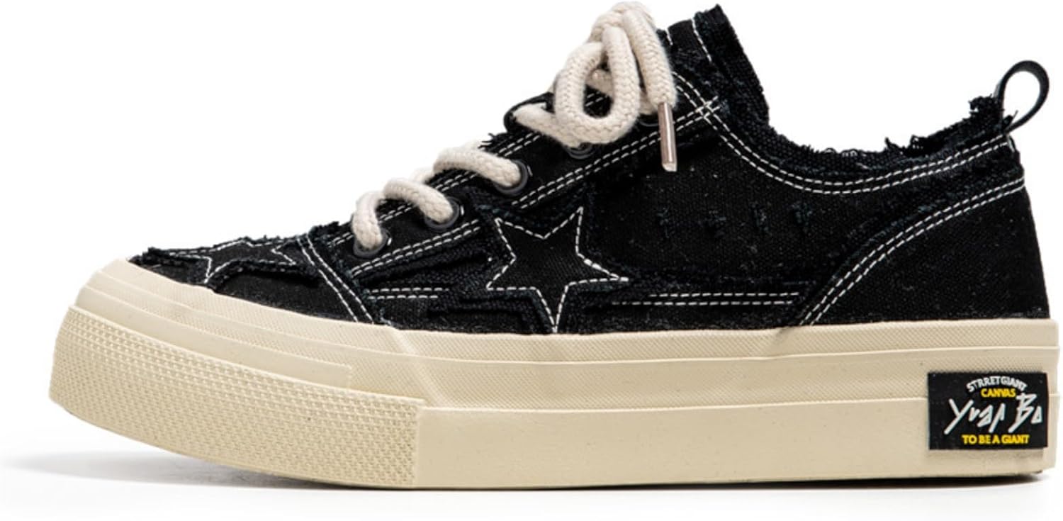 Мужские кроссовки в стиле ретро на платформе из холщовой ткани с шнуровкой, повседневные, противоскользящие, с круглым носком, для ходьбы и вождения Netehadi, черный
Мужские кроссовки в стиле ретро на платформе из холщовой ткани с шнуровкой, повседневные, противоскользящие, с круглым носком, для ходьбы и вождения Netehadi, черный