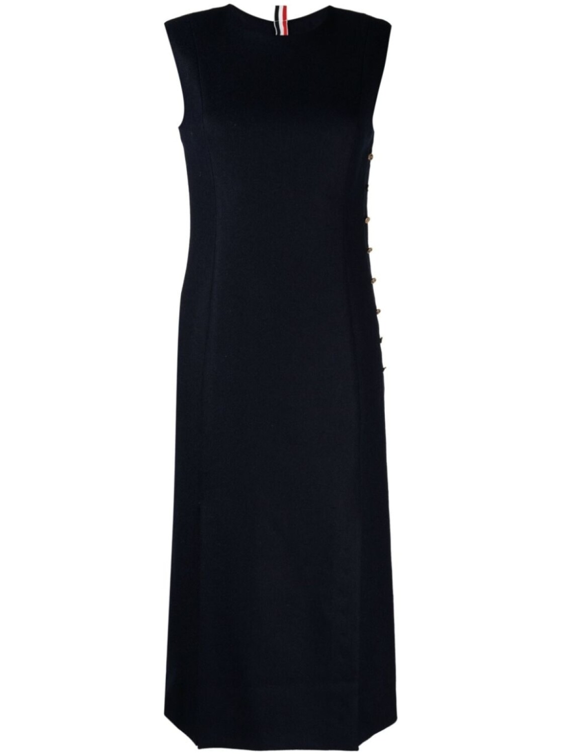 Thom Browne шерстяное платье миди, синий
Thom Browne шерстяное платье миди, синий