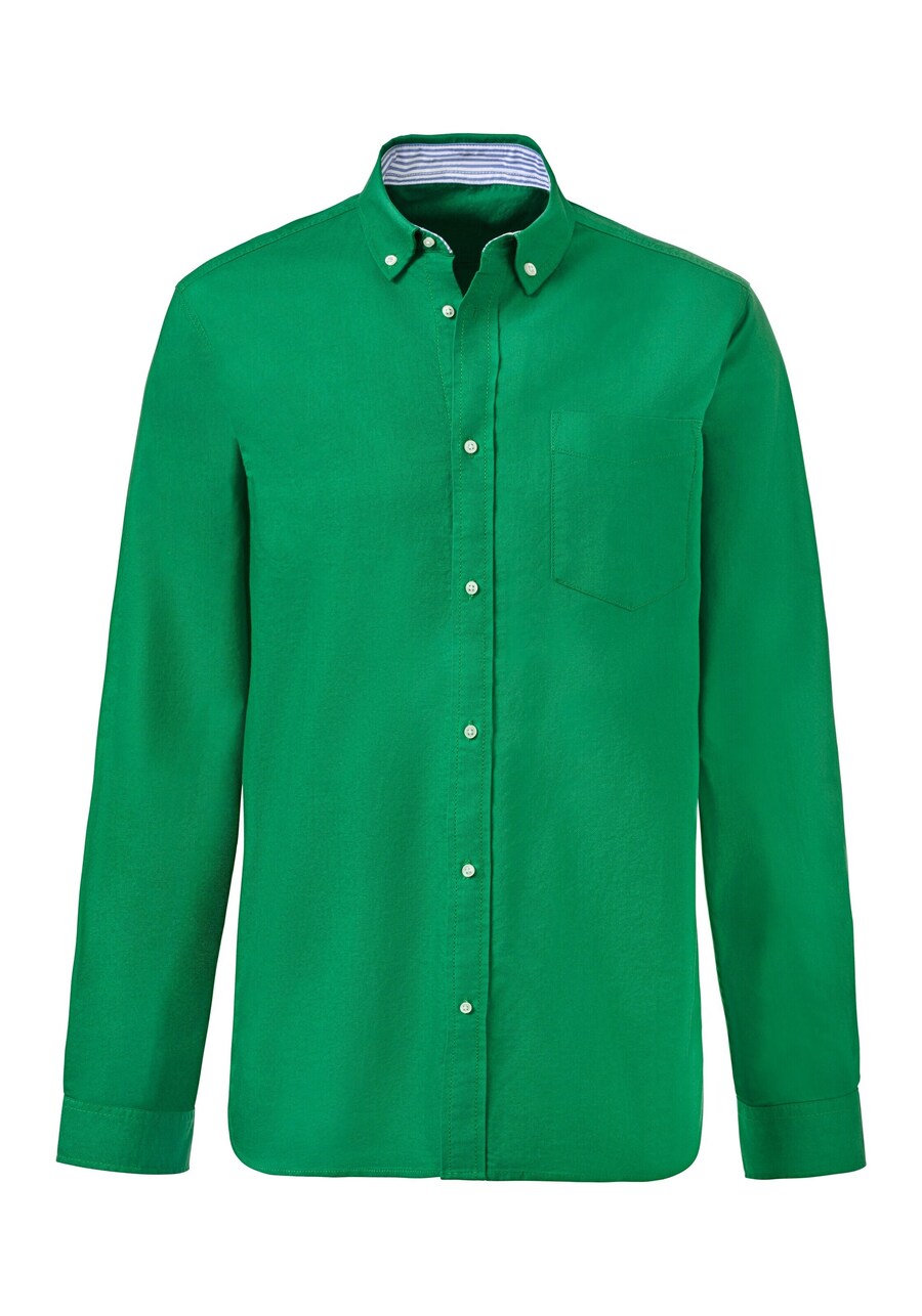 Рубашка на пуговицах классического кроя H.I.S, зеленый
Рубашка на пуговицах классического кроя H.I.S, зеленый