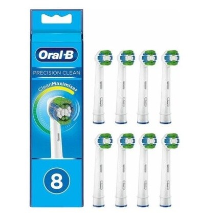 Оригинальные насадки для чистки зубов Oral-B Precision Clean с функцией Clean Maximizer
Оригинальные насадки для чистки зубов Oral-B Precision Clean с функцией Clean Maximizer