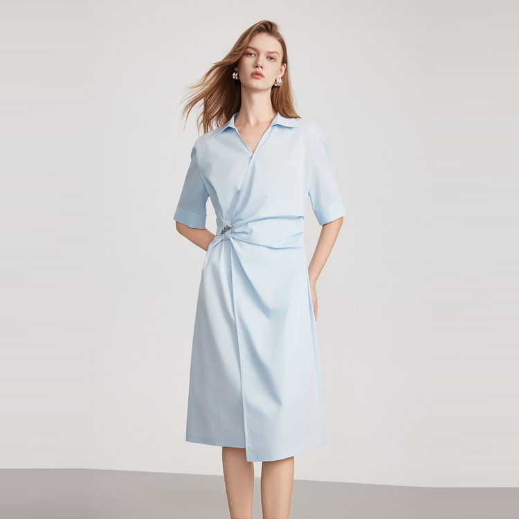 Женское платье с коротким рукавом ELLE, синий
Женское платье с коротким рукавом ELLE, синий