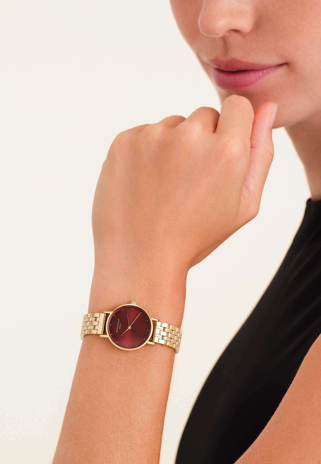 Часы Rosefield, темно-красный
Часы Rosefield, темно-красный