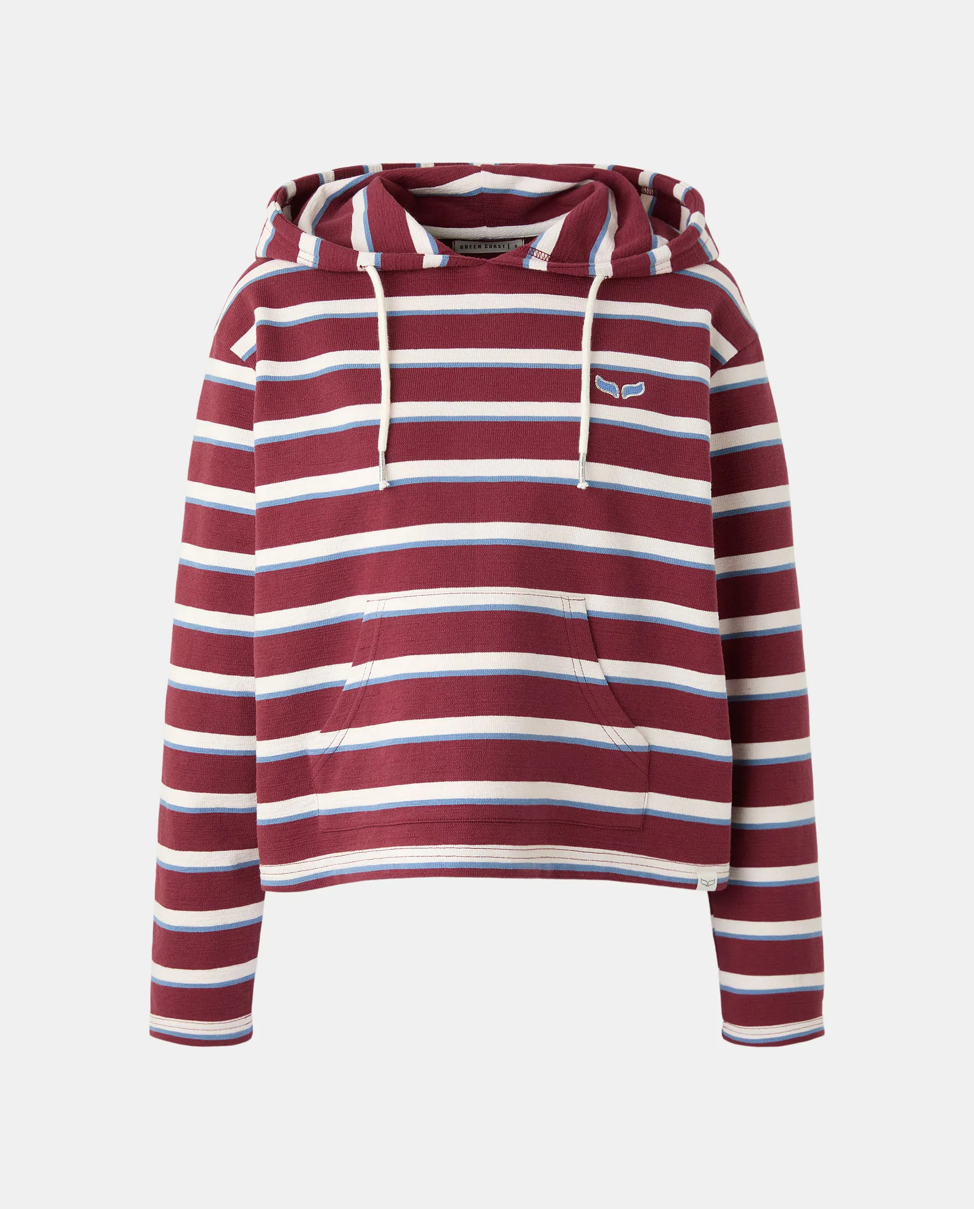 Женская худи из грубой ткани Green Coast, бордовый
Женская худи из грубой ткани Green Coast, бордовый