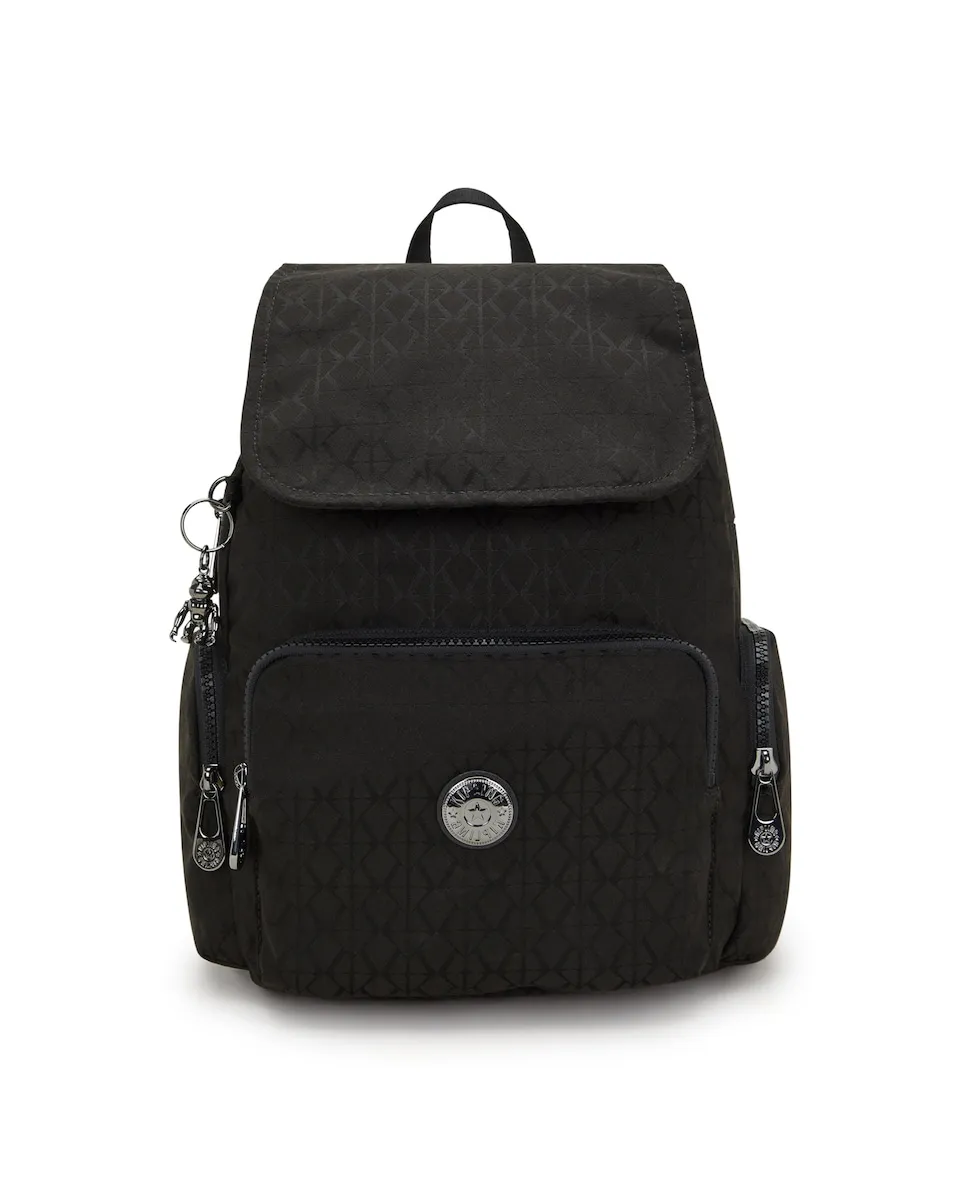 Женский рюкзак City Zip S с магнитной застежкой с черным принтом Kipling, черный
Женский рюкзак City Zip S с магнитной застежкой с черным принтом Kipling, черный