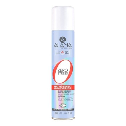 Alama Zero Stress Shampoo Dry Shampoo Очищающий и детоксицирующий шампунь с активированным углем для мгновенной очистки волос без использования воды 200мл
Alama Zero Stress Shampoo Dry Shampoo Очищающий и детоксицирующий шампунь с активированным углем для мгновенной очистки волос без использования воды 200мл