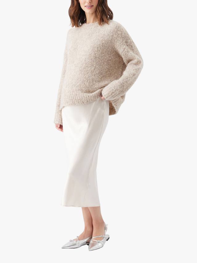 Кристальная косая сатиновая юбка для беременных Ripe, Oyster
Кристальная косая сатиновая юбка для беременных Ripe, Oyster