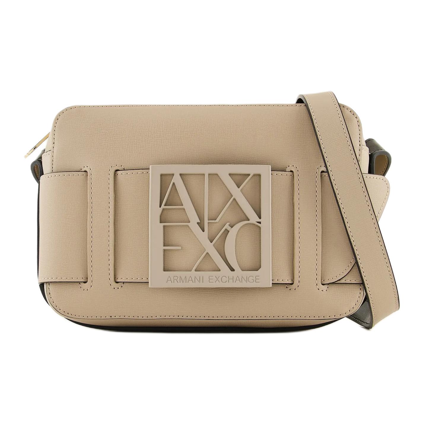 ARMANI EXCHANGE Женская бежевая сумка через плечо, Beige 
ARMANI EXCHANGE Женская бежевая сумка через плечо, Beige