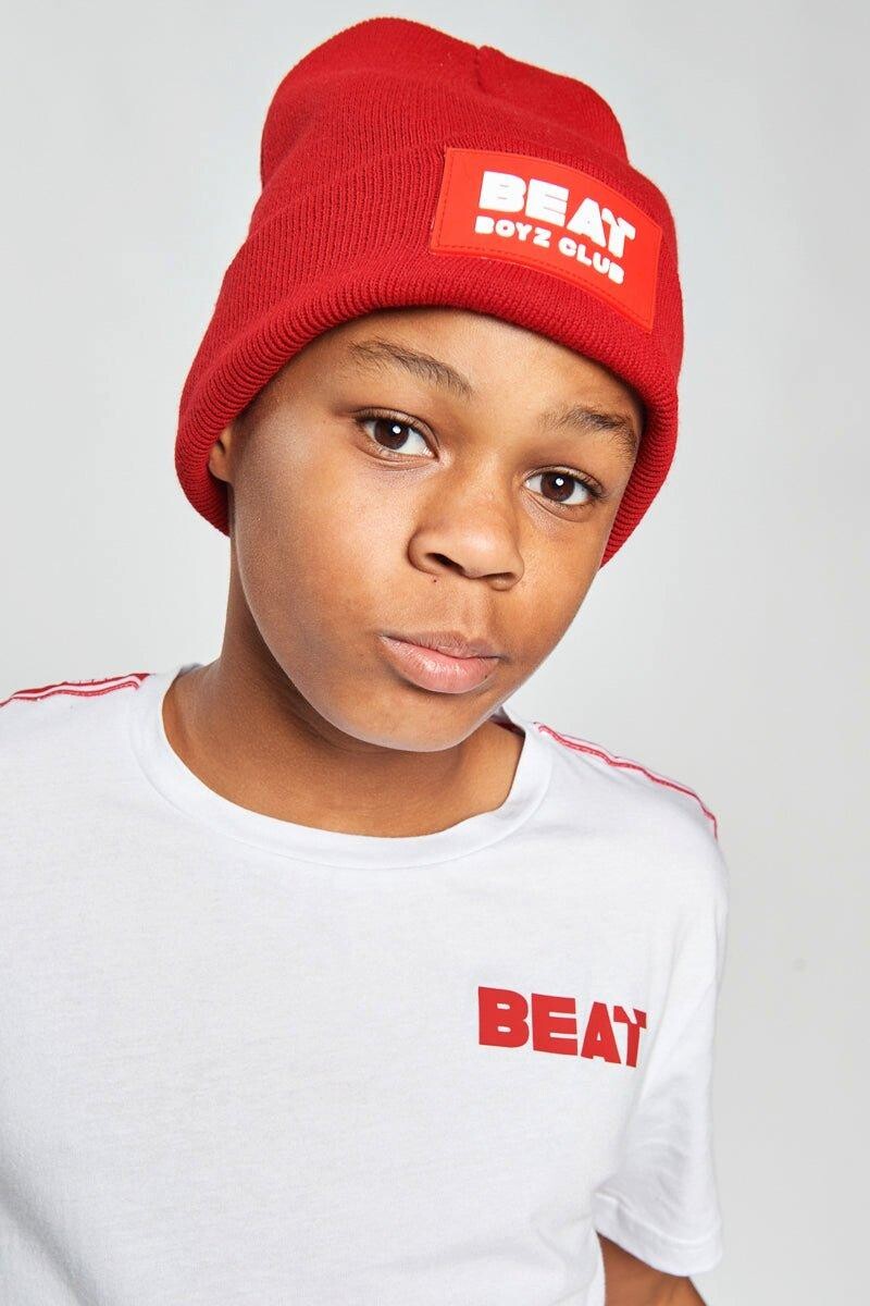 Логотип шапки-бини Beat Boyz Club, красный
Логотип шапки-бини Beat Boyz Club, красный