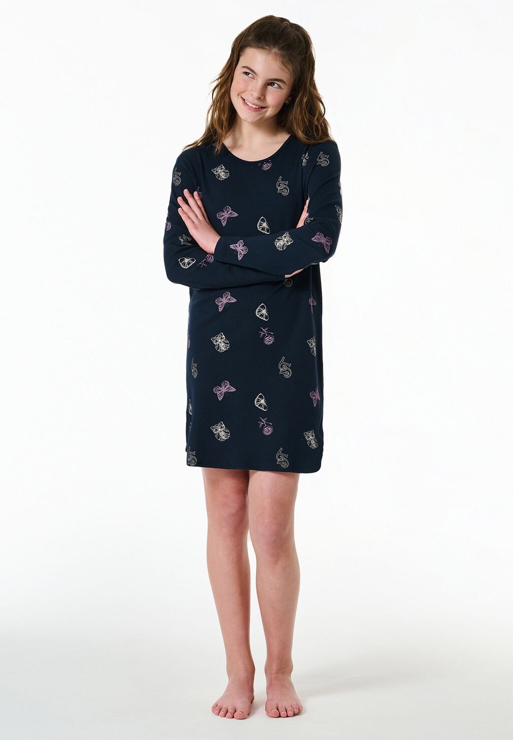 Ночная рубашка Schiesser, темно-синий
Ночная рубашка Schiesser, темно-синий