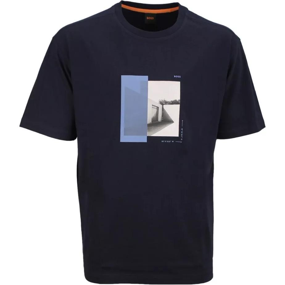 Футболка Cotton с принтом Boss Graphic HUGO BOSS, темно-синий
Футболка Cotton с принтом Boss Graphic HUGO BOSS, темно-синий
