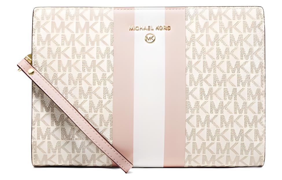 MICHAEL KORS Женская розовая клатч среднего размера на запястье из лакированного полотна
MICHAEL KORS Женская розовая клатч среднего размера на запястье из лакированного полотна