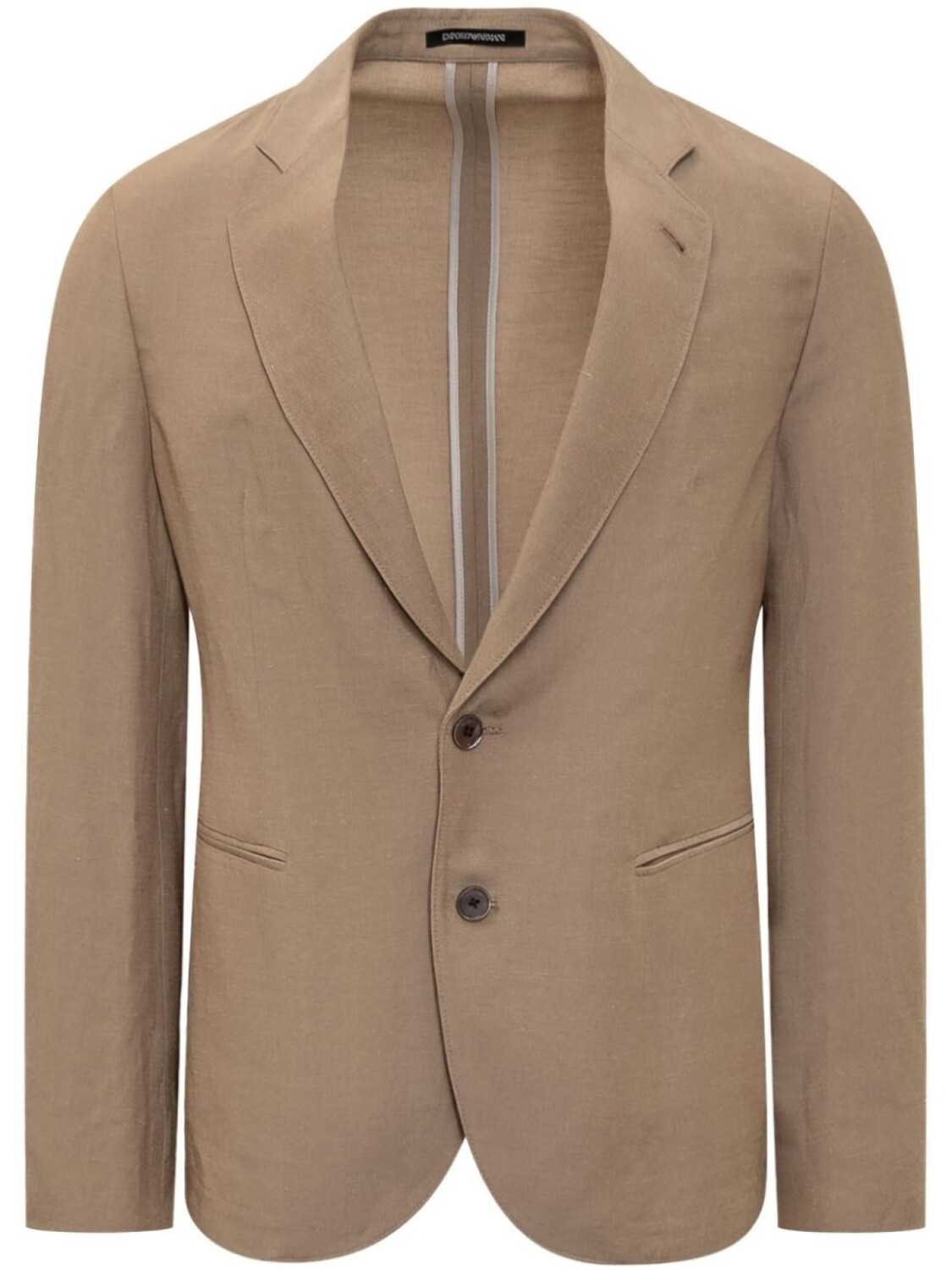 Однобортный костюм Emporio Armani, коричневый
Однобортный костюм Emporio Armani, коричневый