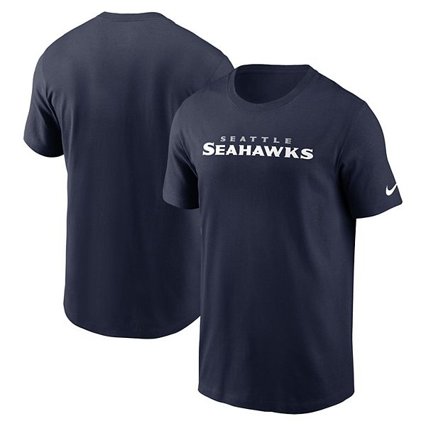 Мужская футболка Seattle Seahawks Primetime Wordmark Essential цвета college navy Nike
Мужская футболка Seattle Seahawks Primetime Wordmark Essential цвета college navy Nike