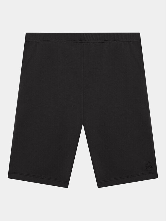 Велосипедные шорты узкого кроя United Colors Of Benetton, черный 
Велосипедные шорты узкого кроя United Colors Of Benetton, черный