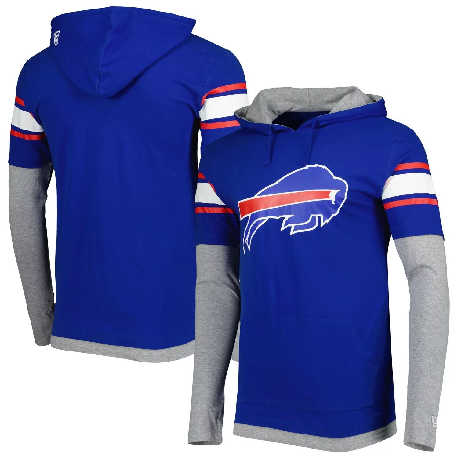 Мужская футболка с капюшоном с длинными рукавами Royal Buffalo Bills New Era
Мужская футболка с капюшоном с длинными рукавами Royal Buffalo Bills New Era