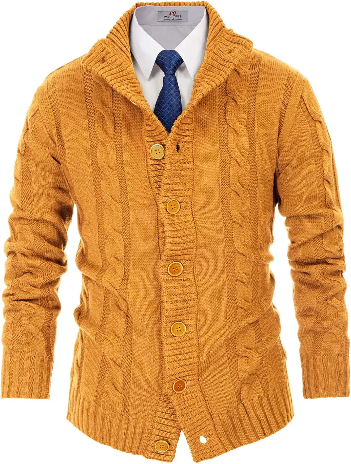 Мужской кардиган Paul Jones с воротником-стойкой и кабельной вязкой PJ PAUL JONES
Мужской кардиган Paul Jones с воротником-стойкой и кабельной вязкой PJ PAUL JONES