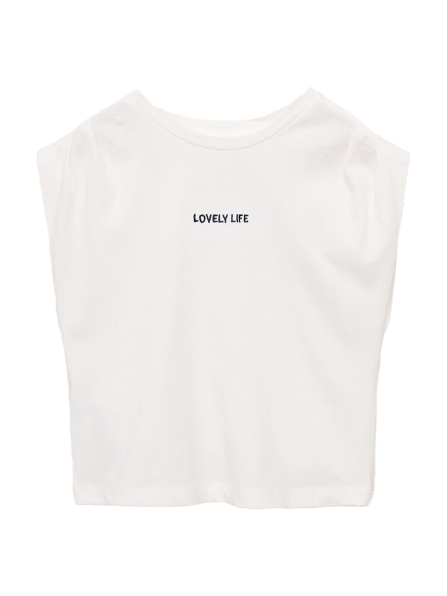 Топ MANGO KIDS LOVELY, от белого
Топ MANGO KIDS LOVELY, от белого