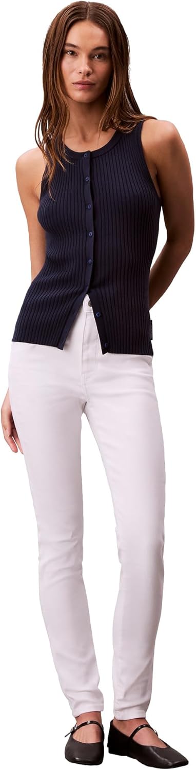 Женские джинсы Calvin Klein Skinny Fit с высокой талией, Optic White
Женские джинсы Calvin Klein Skinny Fit с высокой талией, Optic White