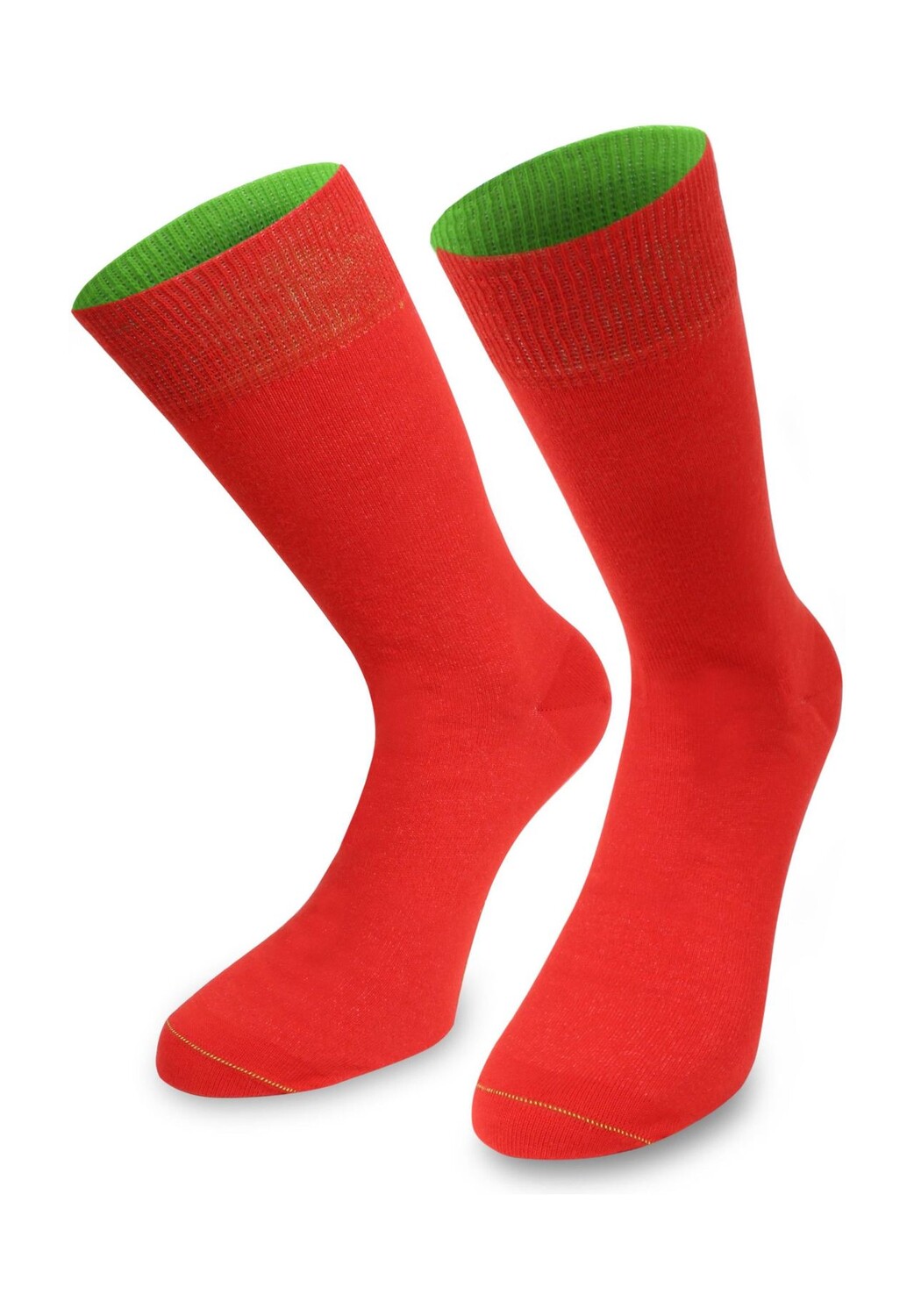 1 пара двухцветных носков normani, красный
1 пара двухцветных носков normani, красный