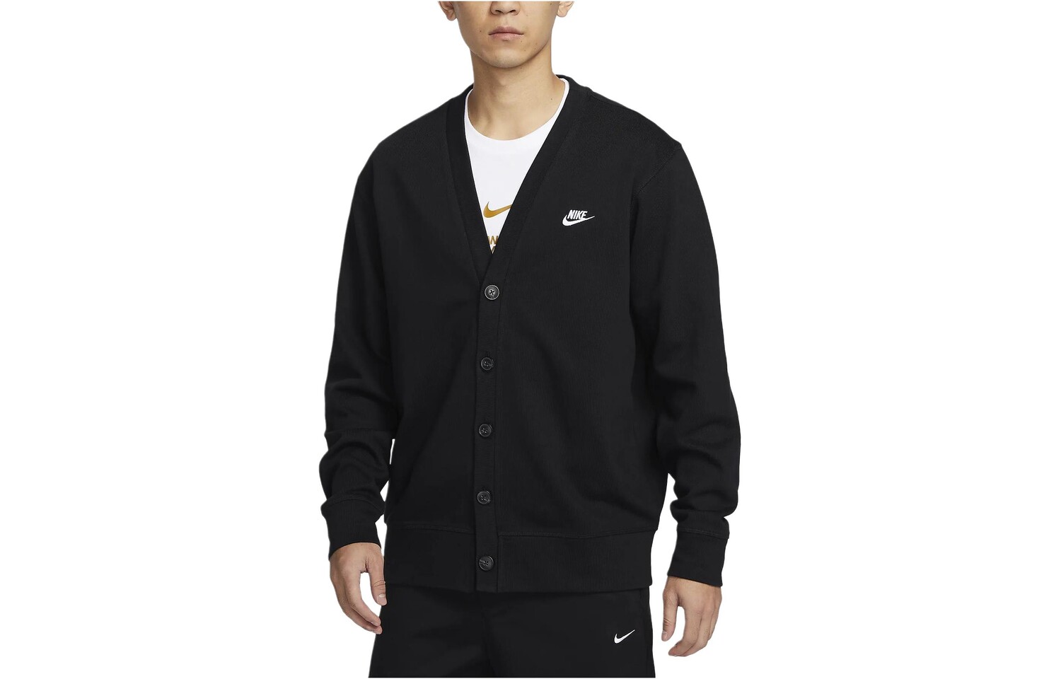 Мужской трикотаж Nike, Черный
Мужской трикотаж Nike, Черный