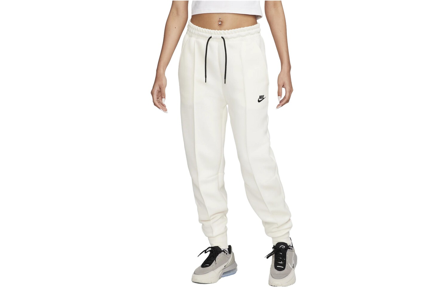 Трикотажные спортивные штаны женские молочно-белые Nike
Трикотажные спортивные штаны женские молочно-белые Nike