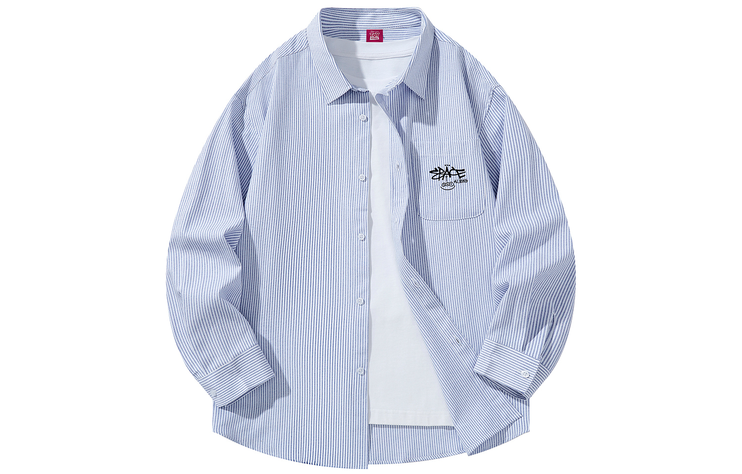 Рубашки унисекс с отворотом, средней длины Disney, светлый синий
Рубашки унисекс с отворотом, средней длины Disney, светлый синий