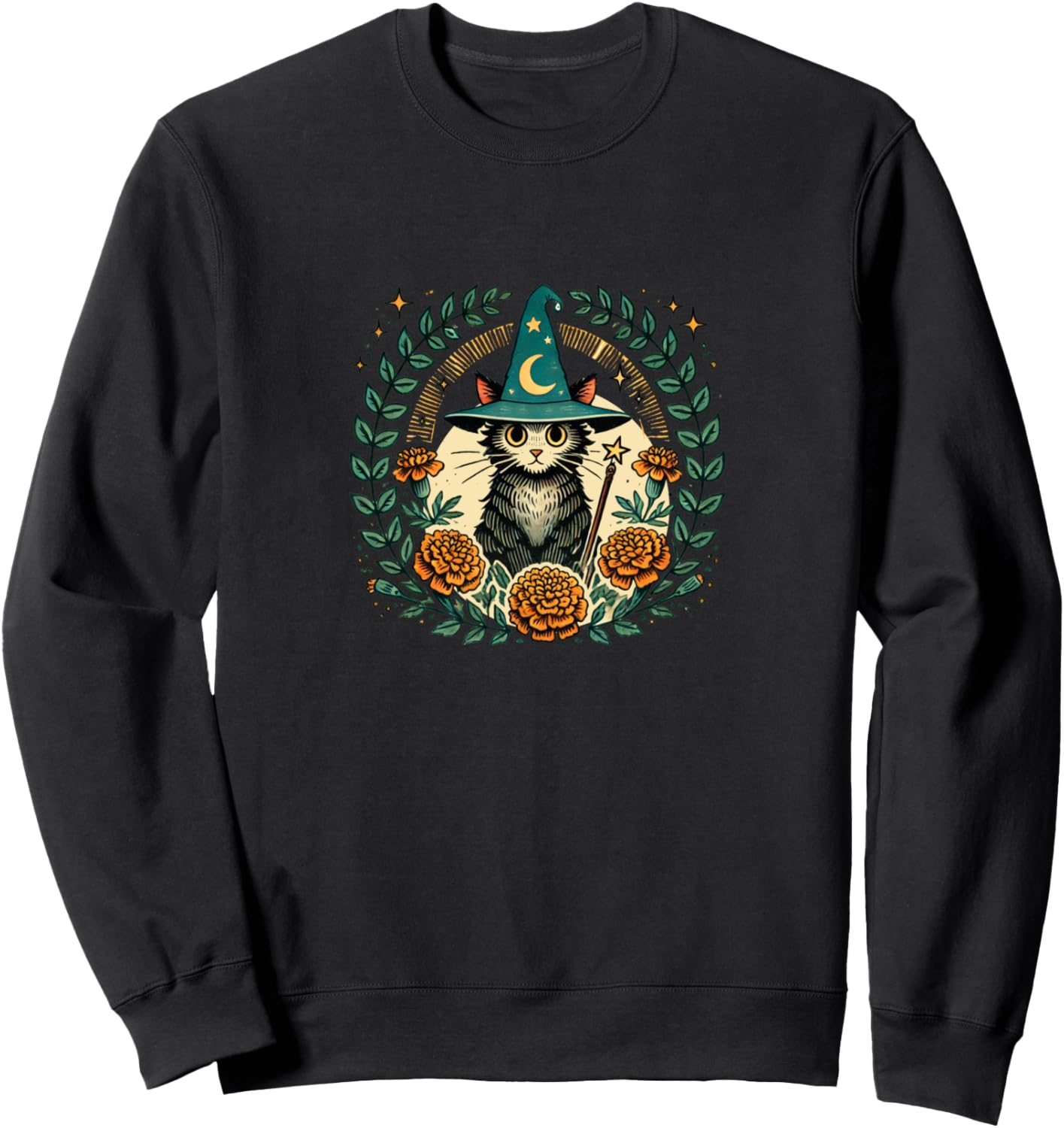 Толстовка с изображением волшебной кошечки Wizard Cat Snugg, черный
Толстовка с изображением волшебной кошечки Wizard Cat Snugg, черный
