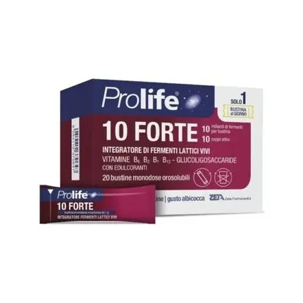 ZETA FARMACEUTICI Пробиотическая добавка Prolife 10 Forte
ZETA FARMACEUTICI Пробиотическая добавка Prolife 10 Forte