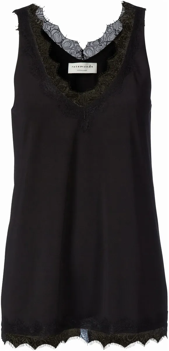 Майка Rosemunde "Billie Tank Top" с красивой винтажной кружевной отделкой на V-образном вырезе и подоле, черный
Майка Rosemunde "Billie Tank Top" с красивой винтажной кружевной отделкой на V-образном вырезе и подоле, черный