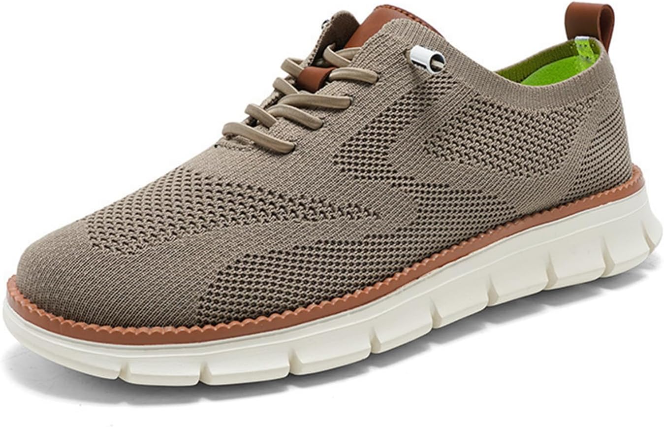 Городские ультракомфортные туфли, деловые повседневные туфли, дышащие туфли для мужчин, оксфорды, лоферы, шнурованные легкие кроссовки Generic, хаки
Городские ультракомфортные туфли, деловые повседневные туфли, дышащие туфли для мужчин, оксфорды, лоферы, шнурованные легкие кроссовки Generic, хаки