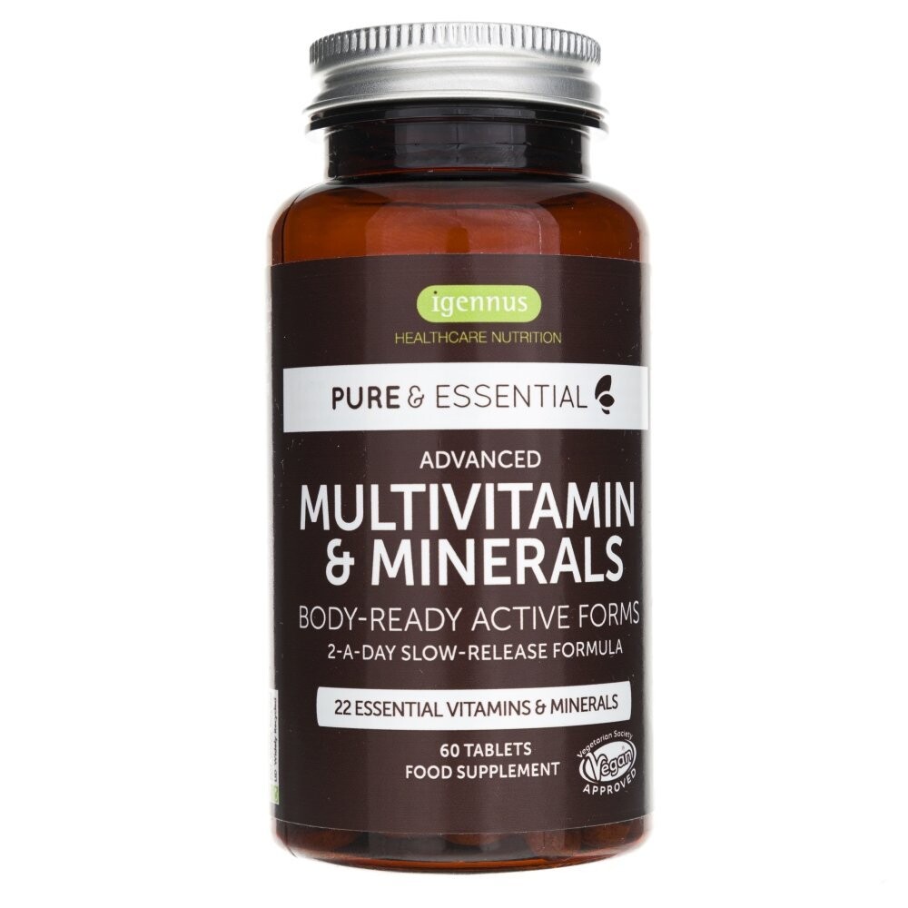 Igennus, мультивитамины с минералами, Добавка , 60 таблеток
Igennus, мультивитамины с минералами, Добавка , 60 таблеток