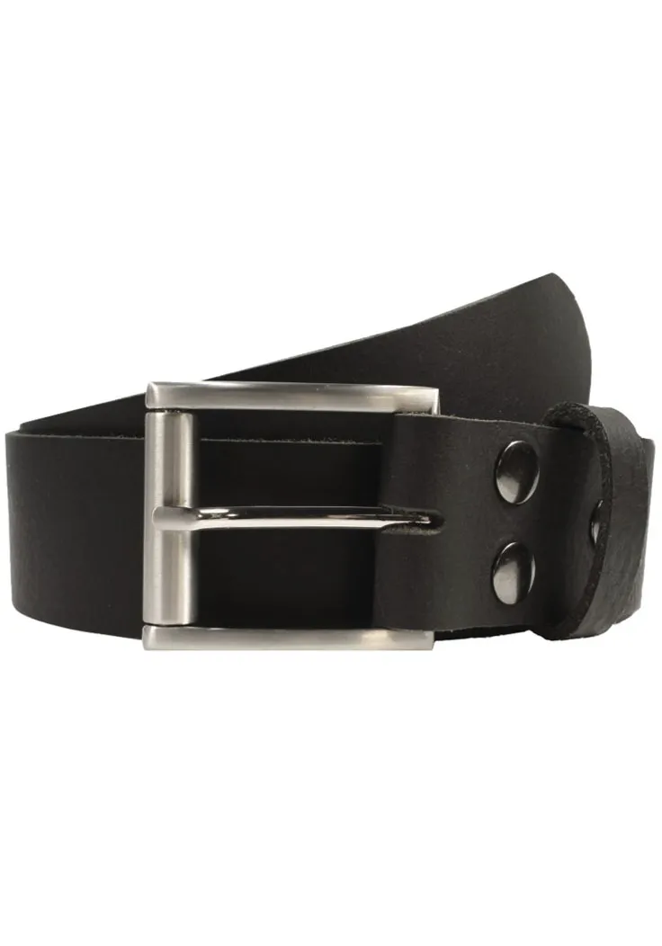 Кожаный ремень LIFEBURG by showroom 019° со сменной застежкой "Roller Clasp Simply Satin Finished" Rettungsring By Showroom 019°, черный 
Кожаный ремень LIFEBURG by showroom 019° со сменной застежкой "Roller Clasp Simply Satin Finished" Rettungsring By Showroom 019°, черный