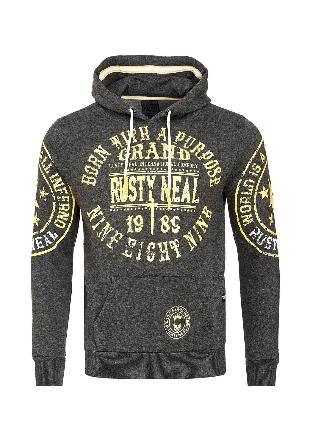 Худи с классными брендовыми принтами RUSTY NEAL, антрацит
Худи с классными брендовыми принтами RUSTY NEAL, антрацит