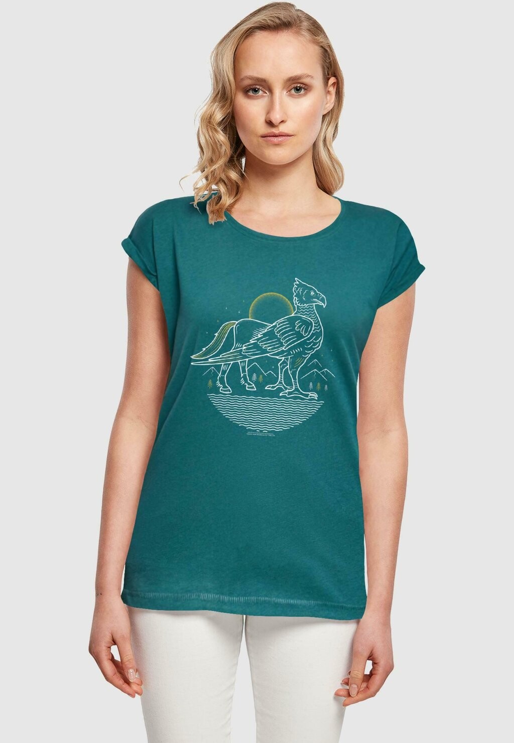 Футболка с принтом HARRY POTTER BUCKBEAK LINE ART ABSOLUTE CULT, бирюзовый
Футболка с принтом HARRY POTTER BUCKBEAK LINE ART ABSOLUTE CULT, бирюзовый