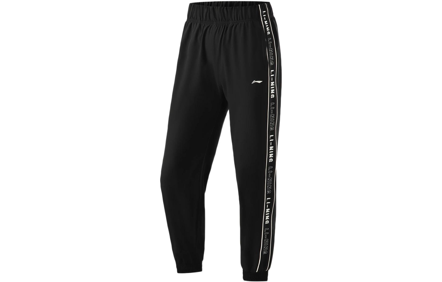Женские вязаные спортивные штаны LiNing черные
Женские вязаные спортивные штаны LiNing черные
