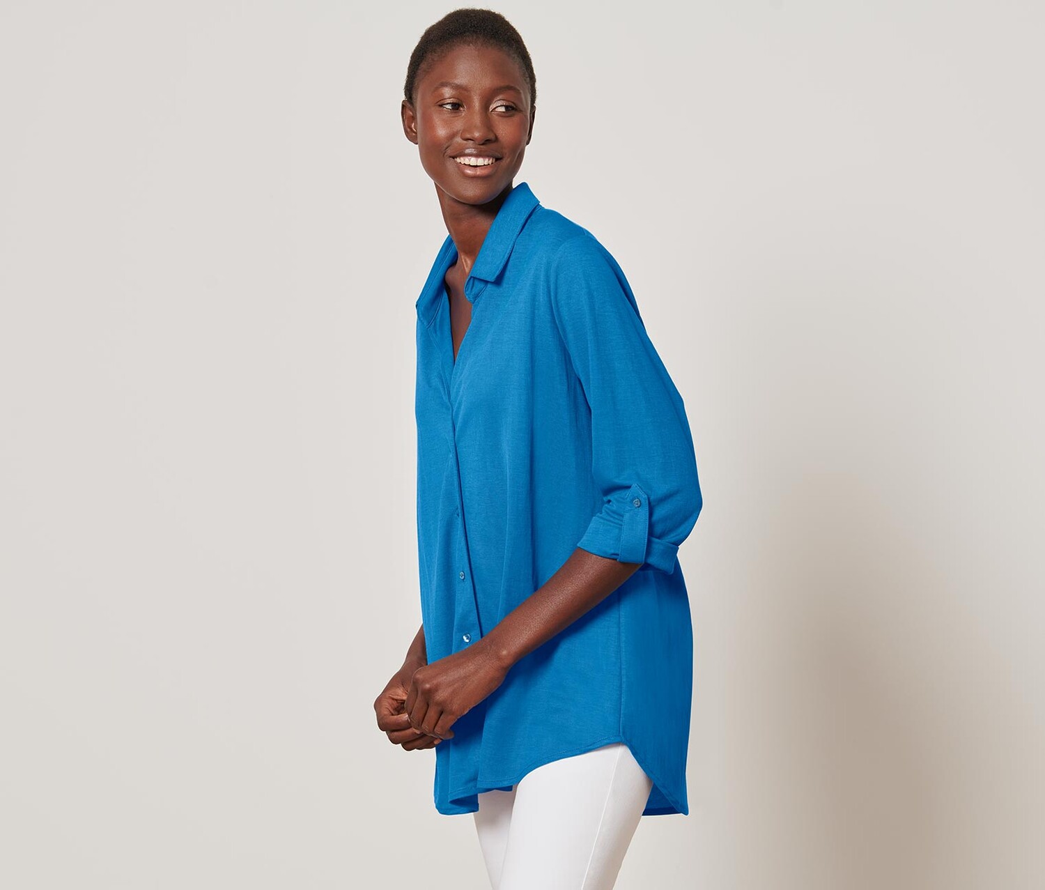 Блуза из джерси пике Tchibo, лазурный синий
Блуза из джерси пике Tchibo, лазурный синий