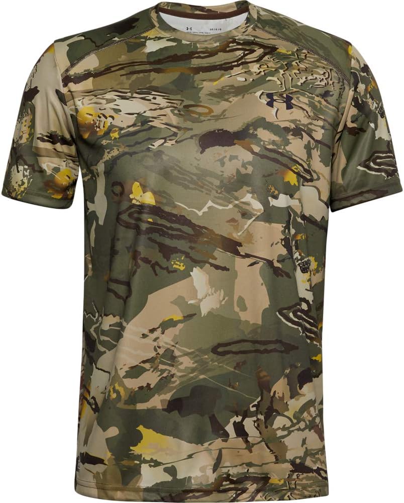Under Armour мужская футболка с коротким рукавом Isochill Brushline, Ua Forest 2.0 Camo (988)/Black
Under Armour мужская футболка с коротким рукавом Isochill Brushline, Ua Forest 2.0 Camo (988)/Black